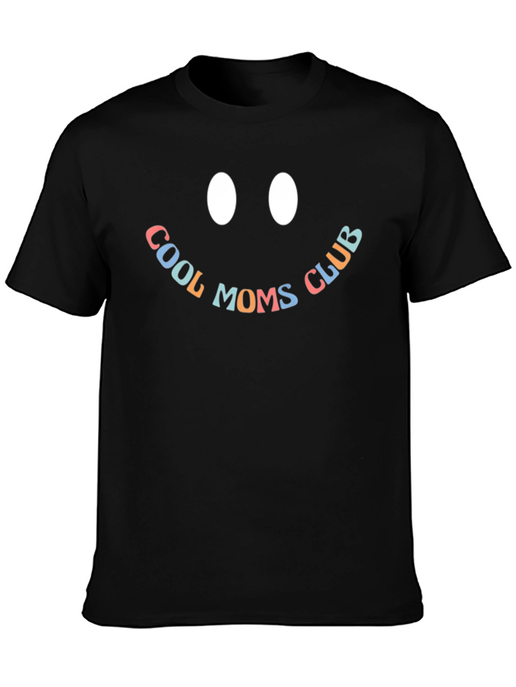 Cool Moms Club Black Graphic Tee