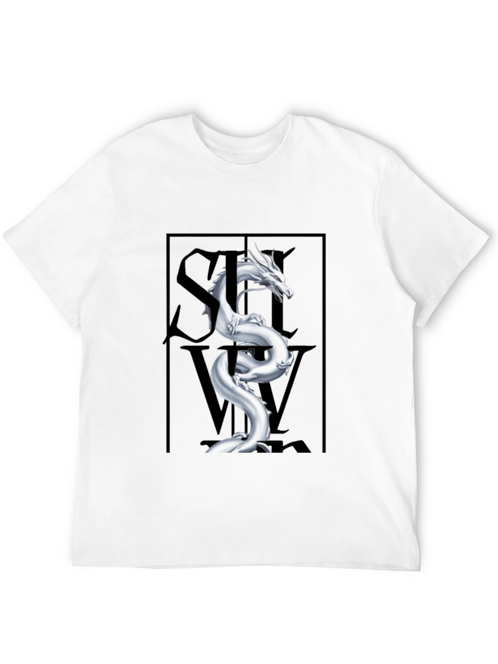 Mystic Dragon Graphic Tee - Stylish Black T-Shirt