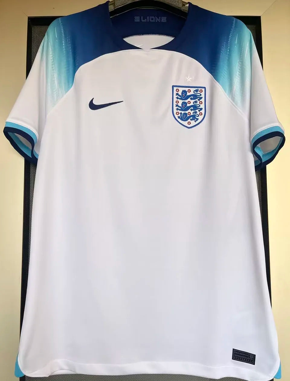 FODEN #20 England Home 1:1 White Fans Jersey 2022/23 ★★ Detail 2