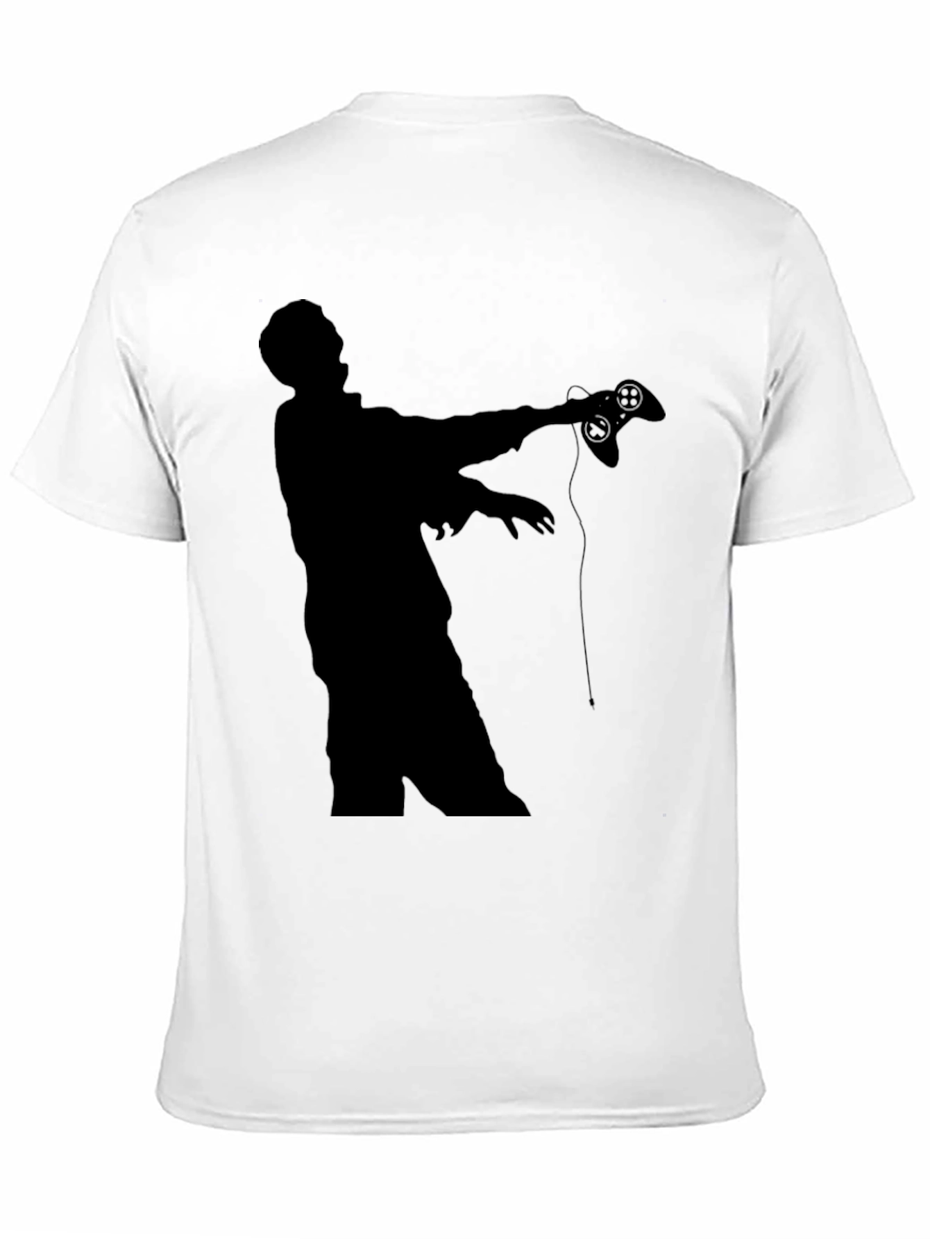 Zombie Gamer Black T-Shirt
