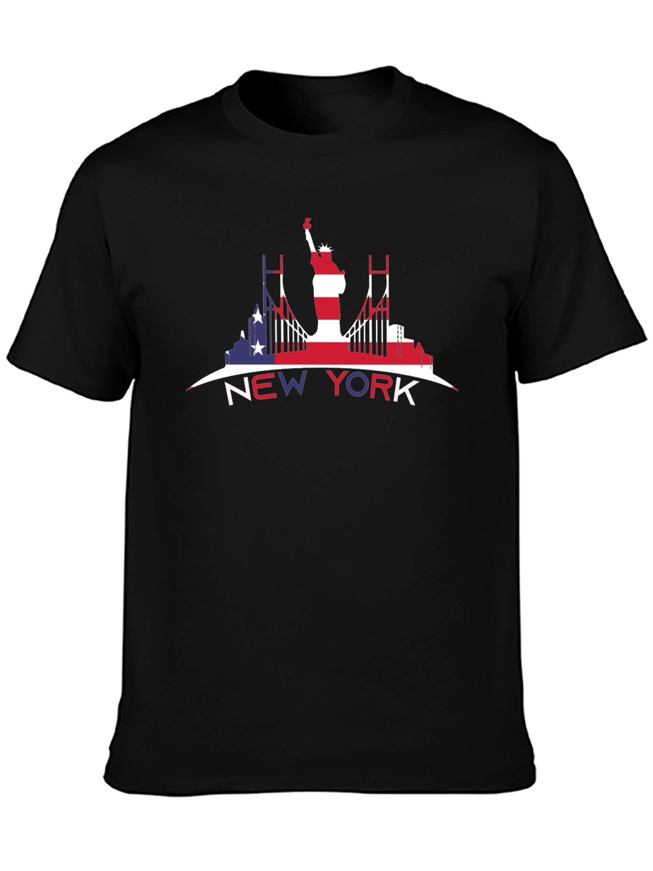 New York USA Flag T-Shirt