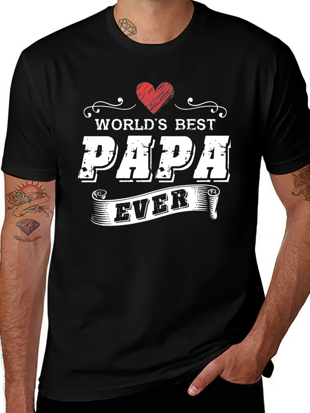 Worlds Best Papa Ever T-Shirt