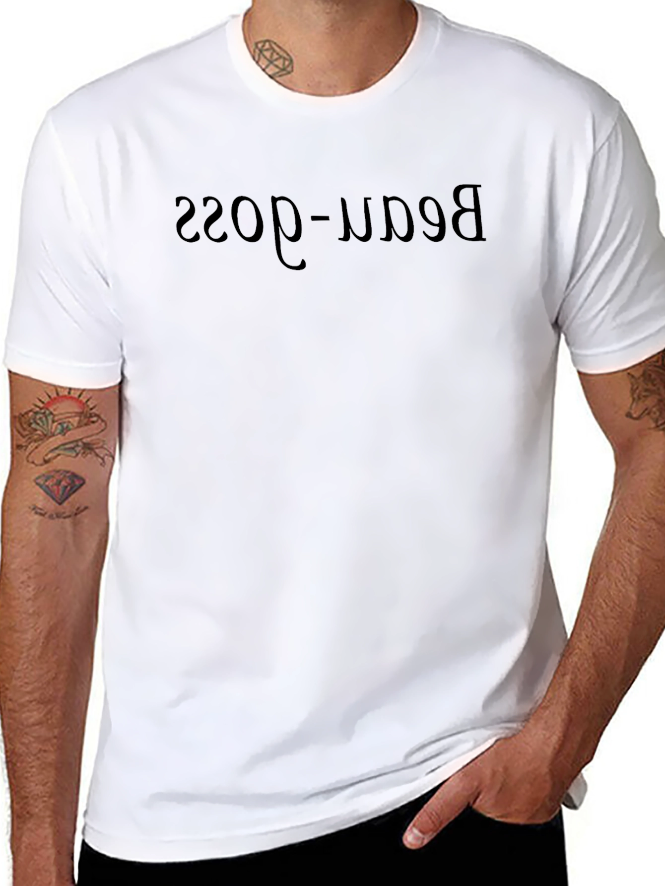 Bean-soup T-Shirt - Classic Comfortable Black Tee
