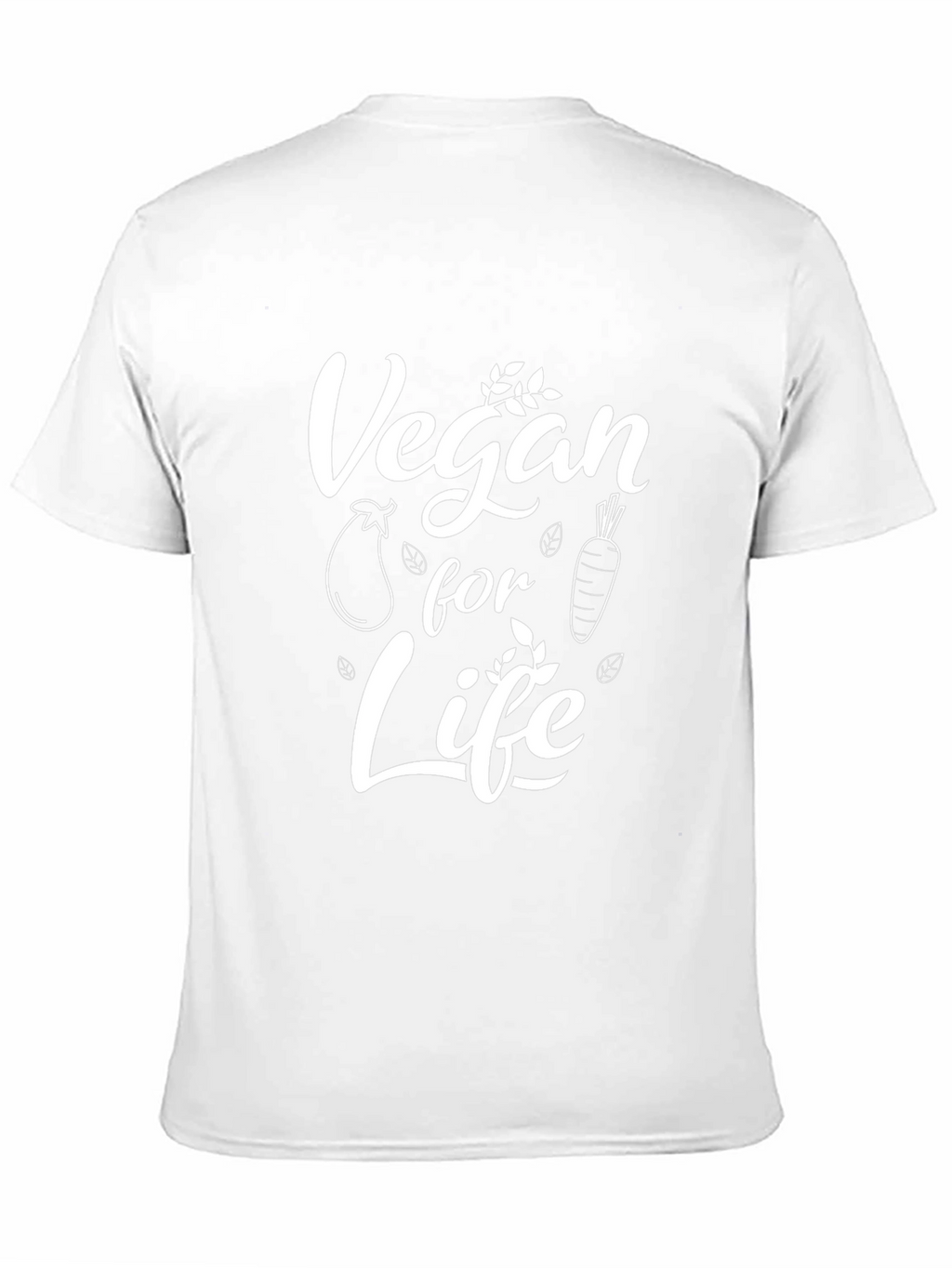 Vegan for Life T-Shirt - Black