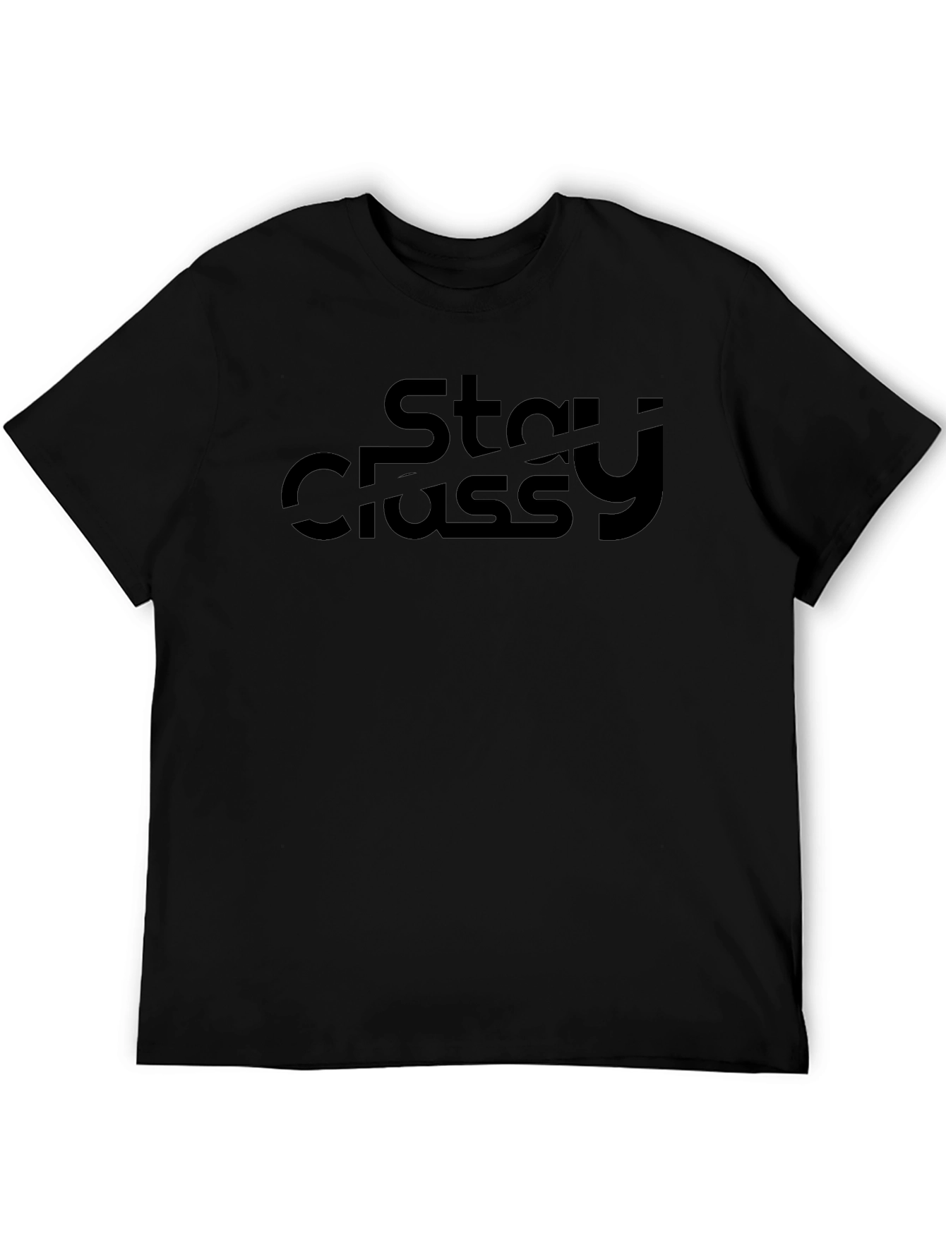 Stay Classy Black Graphic Tee