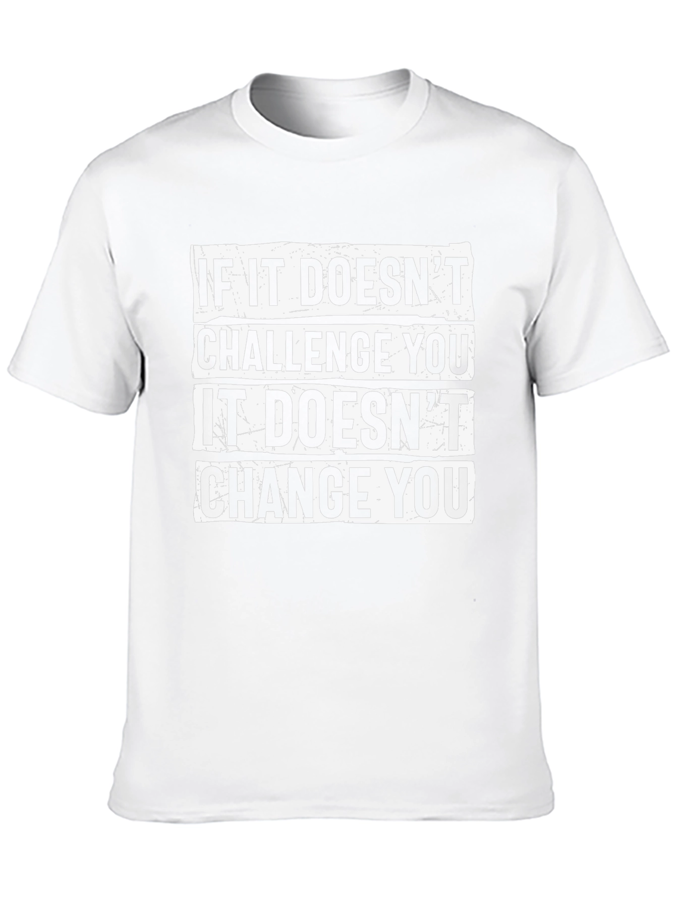 Motivational T-Shirt: Challenge & Change