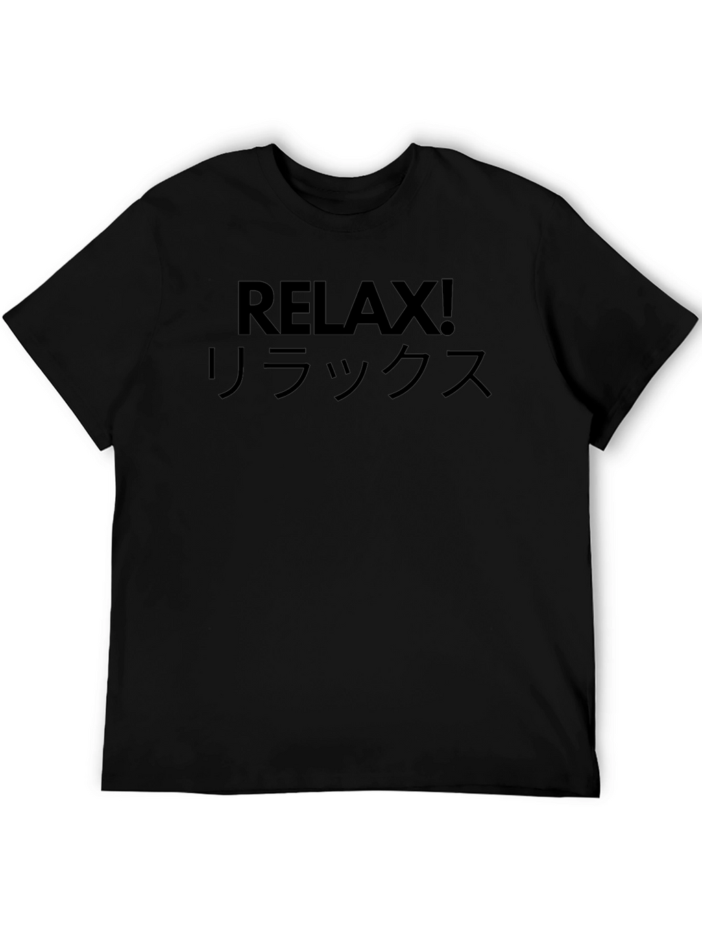Relax! Graphic Tee - Japanese Style Comfort