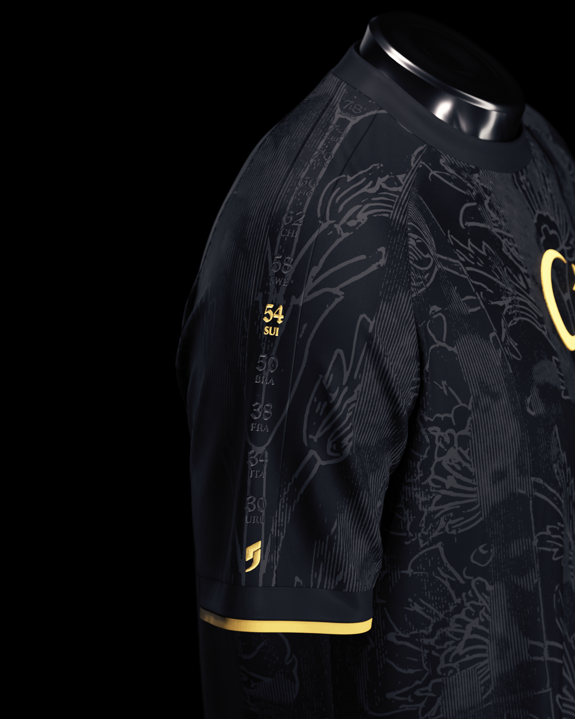 Turkey Heritage Jersey (2026WC Edition) - Black