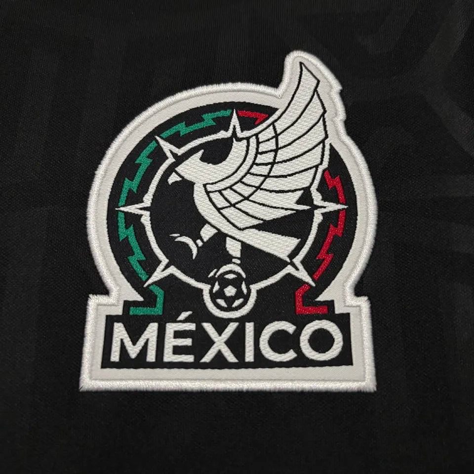2026/27 Mexico 1:1 Quality Third Black Fans Soccer Jersey Detail 2
