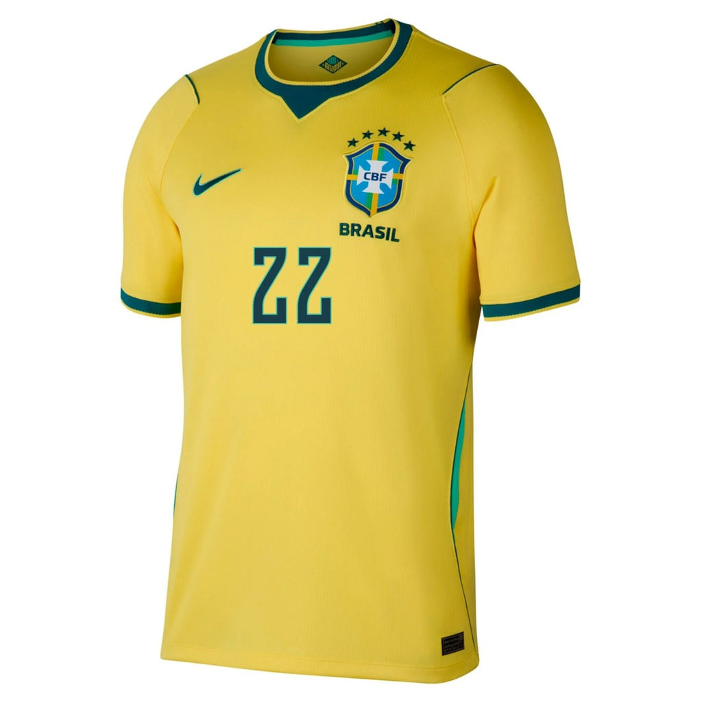 JOÃO PEDRO #22 Brazil Home Jersey World Cup 2026 Back