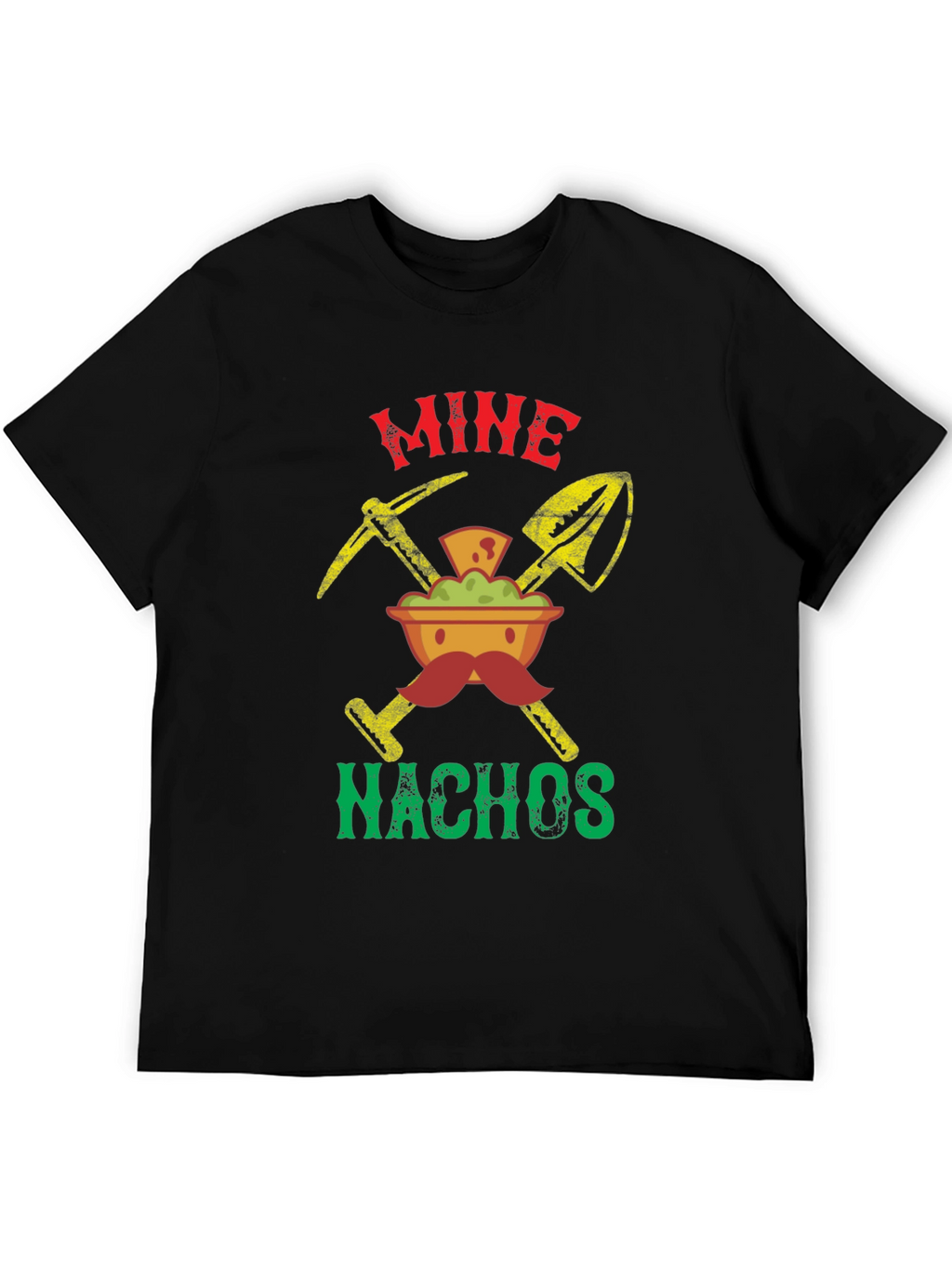Mine Nachos Graphic T-Shirt - Novelty Food Tee