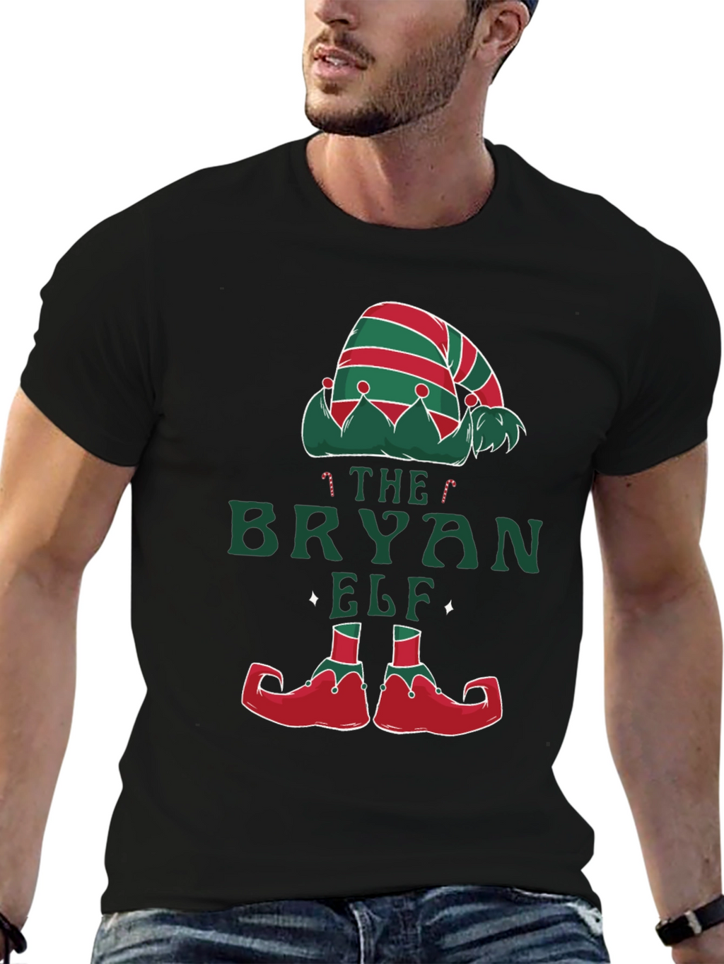 The Bryan Elf Christmas T-Shirt - Holiday Apparel