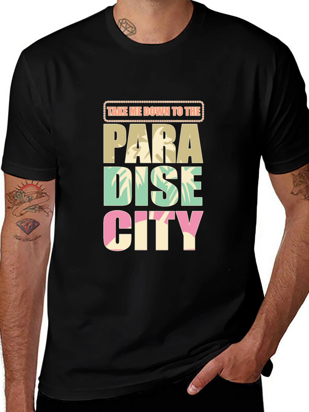 Paradise City T-Shirt - Retro Summer Vibes