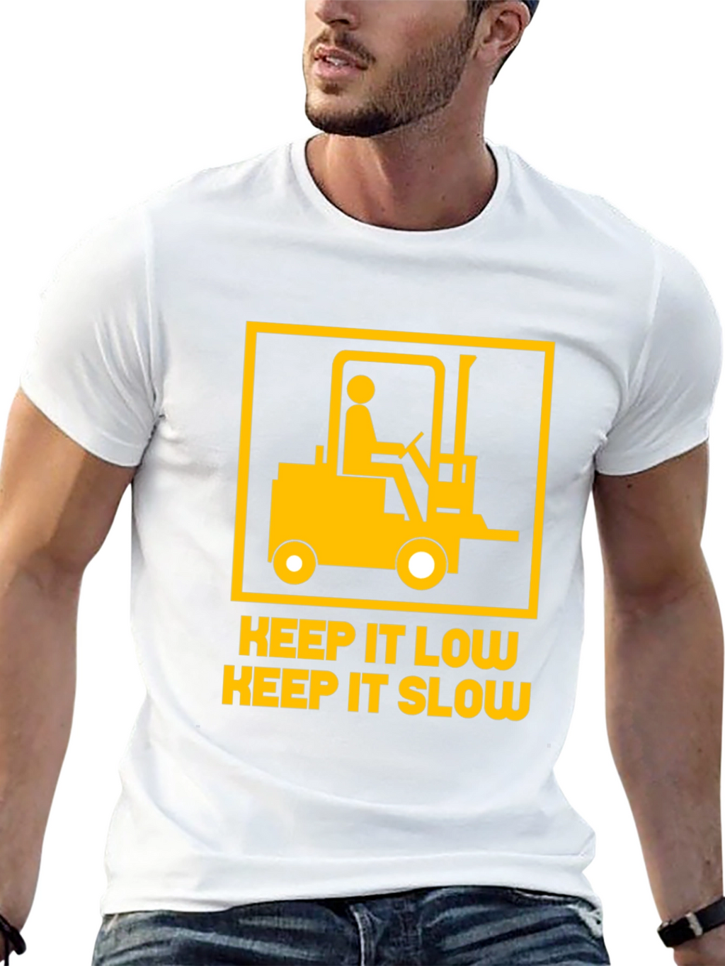 Keep It Low Slow Forklift T-Shirt