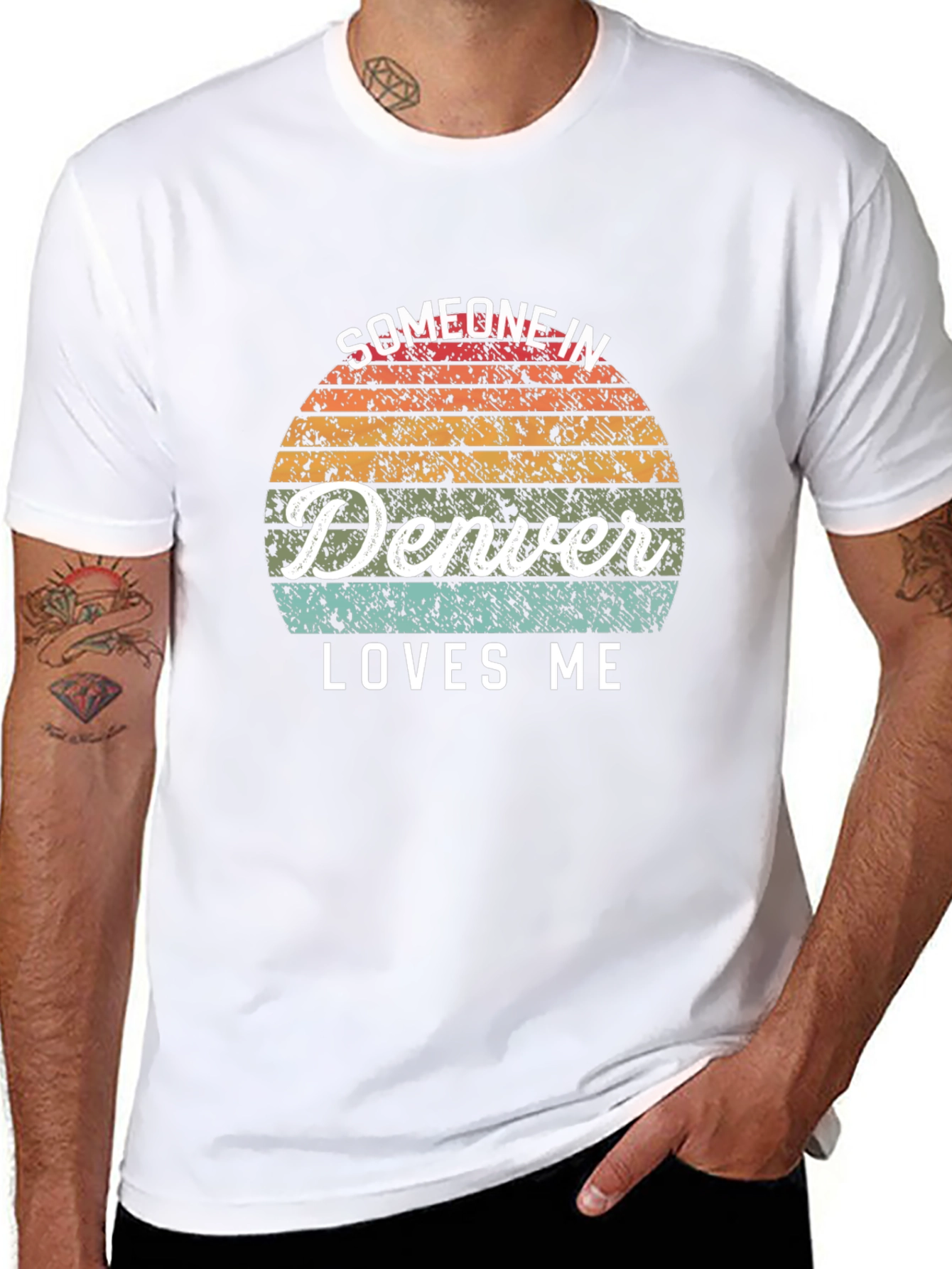 Denver Loves Me T-Shirt - Retro Style