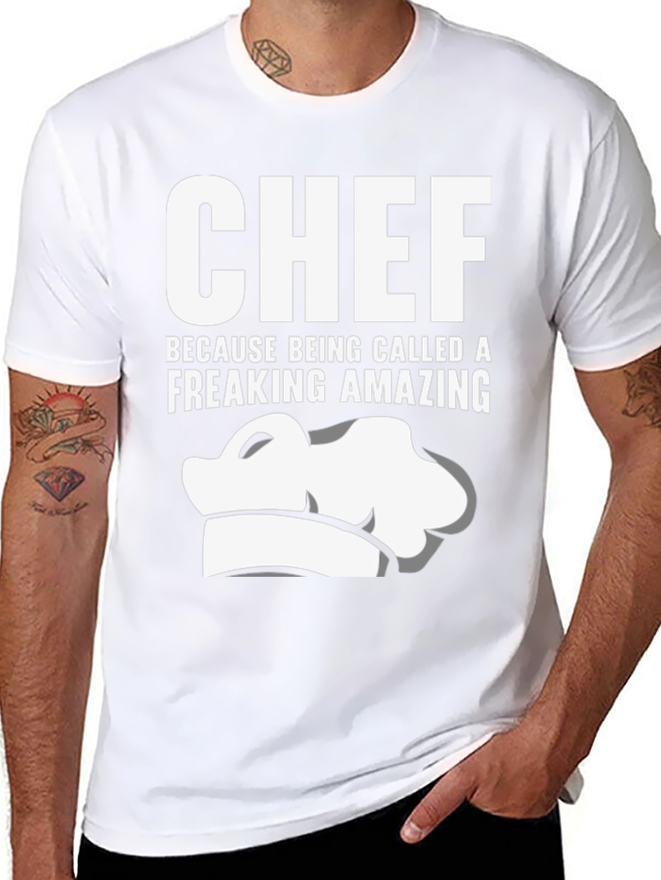 Chef Freaking Amazing T-Shirt - Black