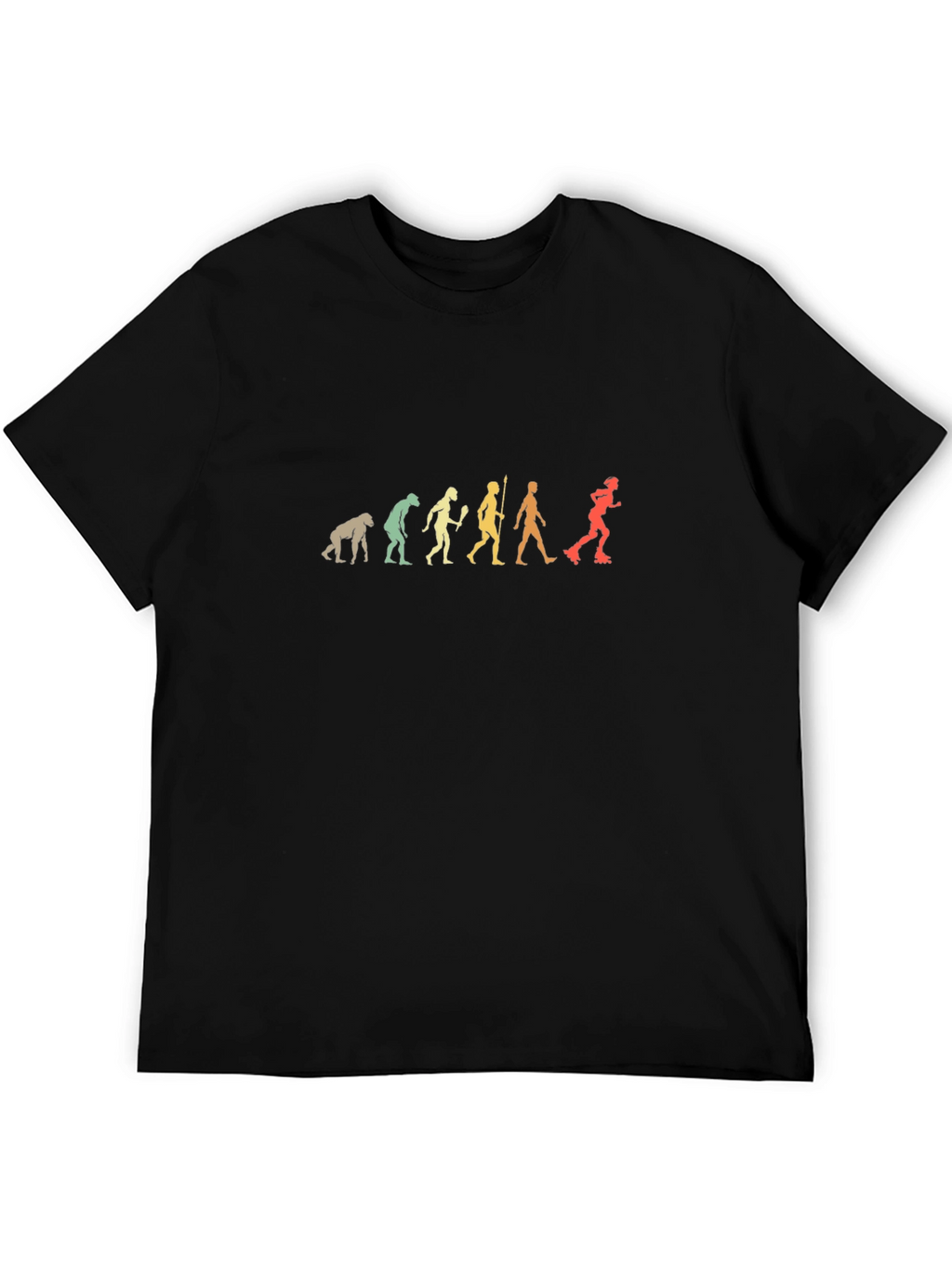 Evolution of Inline Skating T-Shirt