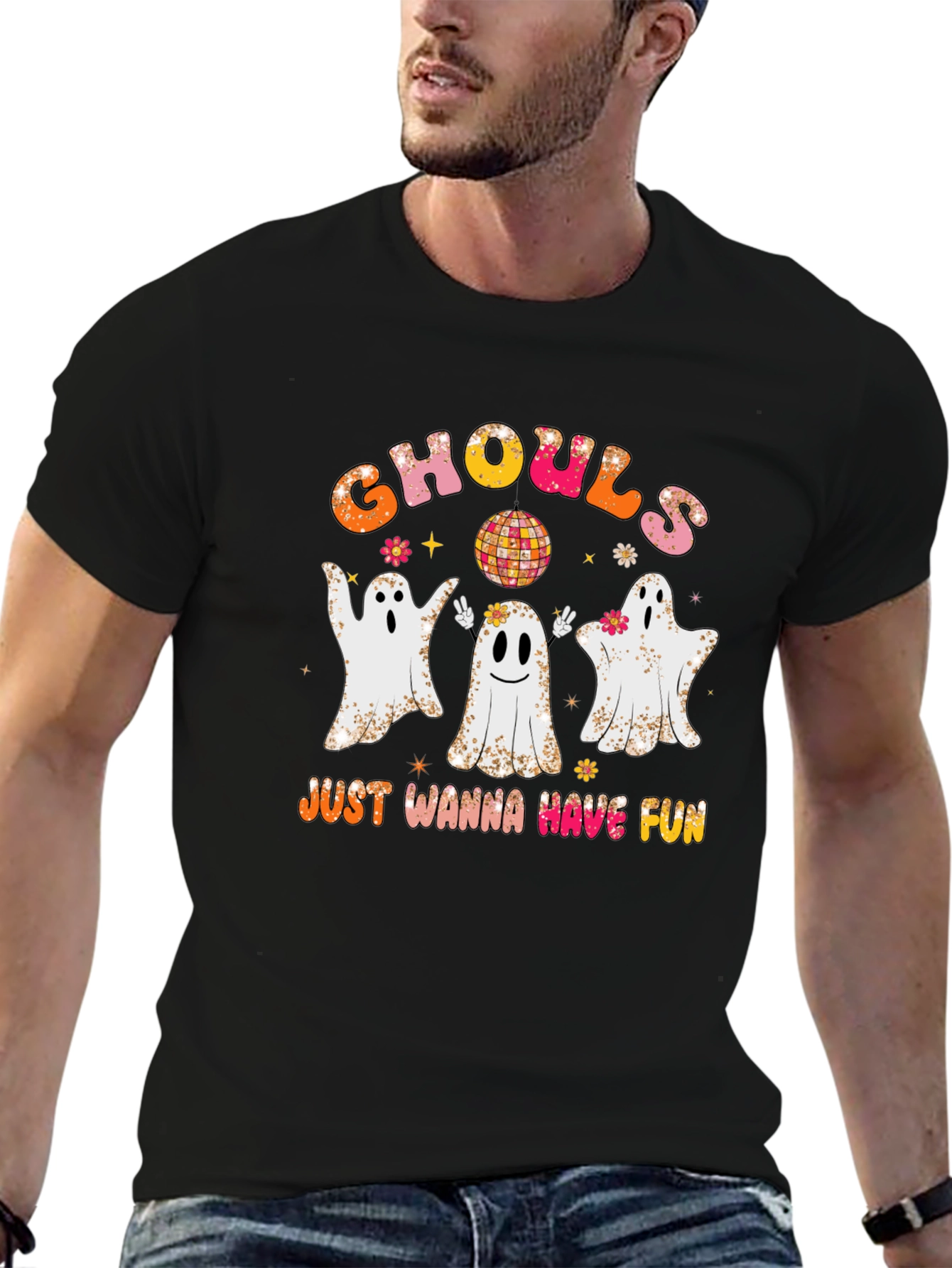 Retro Ghoul Fun T-Shirt - Halloween Party Tee