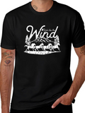Ride Like the Wind Graphic Tee - Black