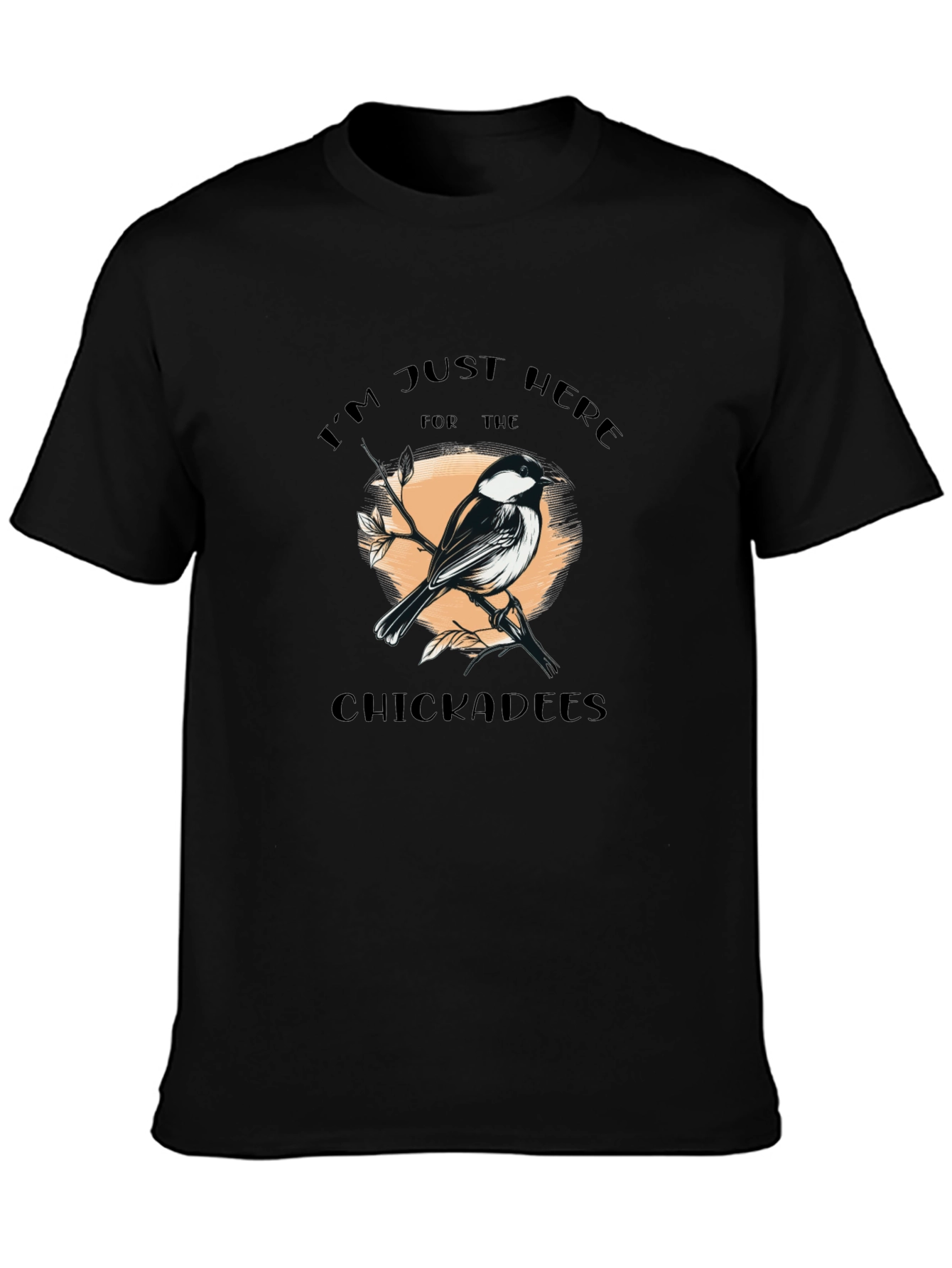 Chickadees Graphic T-Shirt - Bird Lover Tee