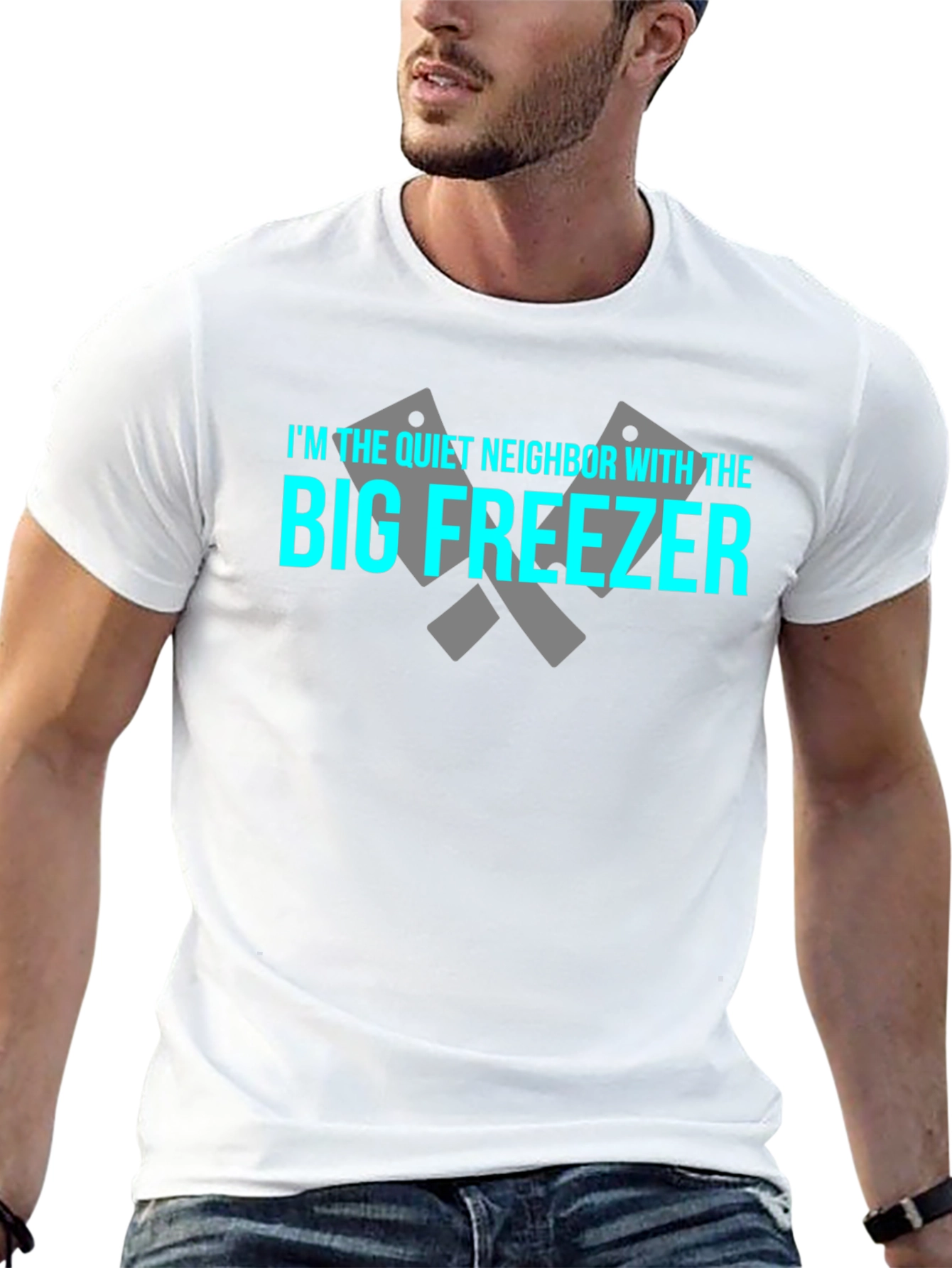 Quiet Neighbor Big Freezer Graphic Tee