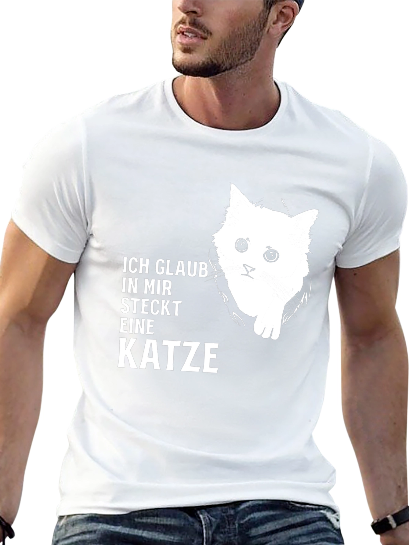 Ich Glaub In Mir Steckt Eine Katze T-Shirt