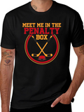 Meet Me in the Penalty Box Hockey T-Shirt