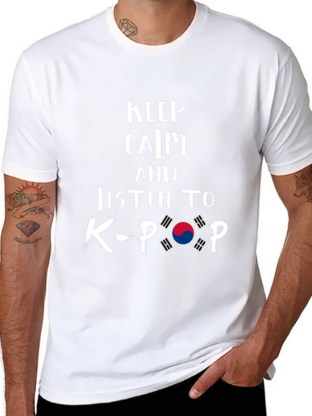 Keep Calm K-Pop T-Shirt: Korean Music Fan Tee
