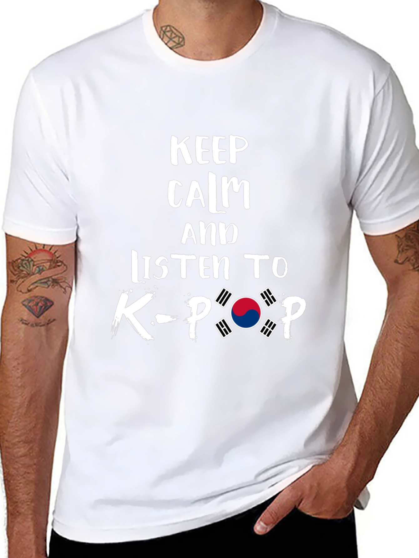 Keep Calm K-Pop T-Shirt: Korean Music Fan Tee