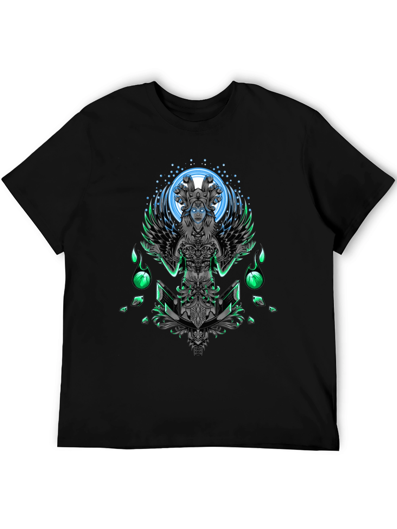 Mystic Serpent Queen Graphic T-Shirt