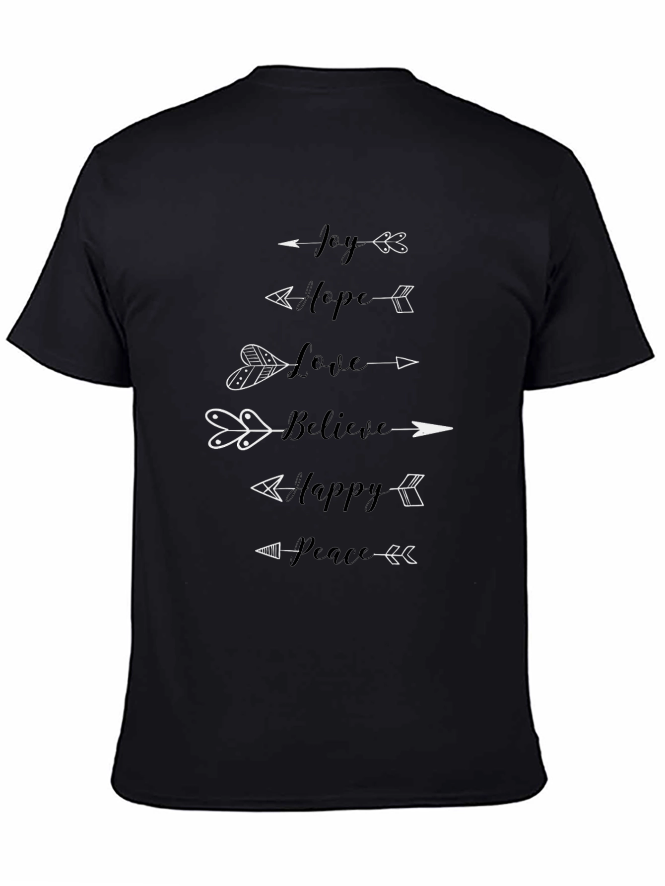 Arrows of Affirmation: Joy Hope Love T-Shirt