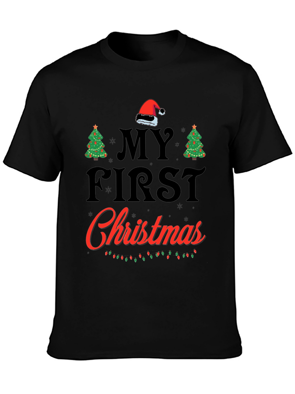 My First Christmas Holiday Graphic T-Shirt