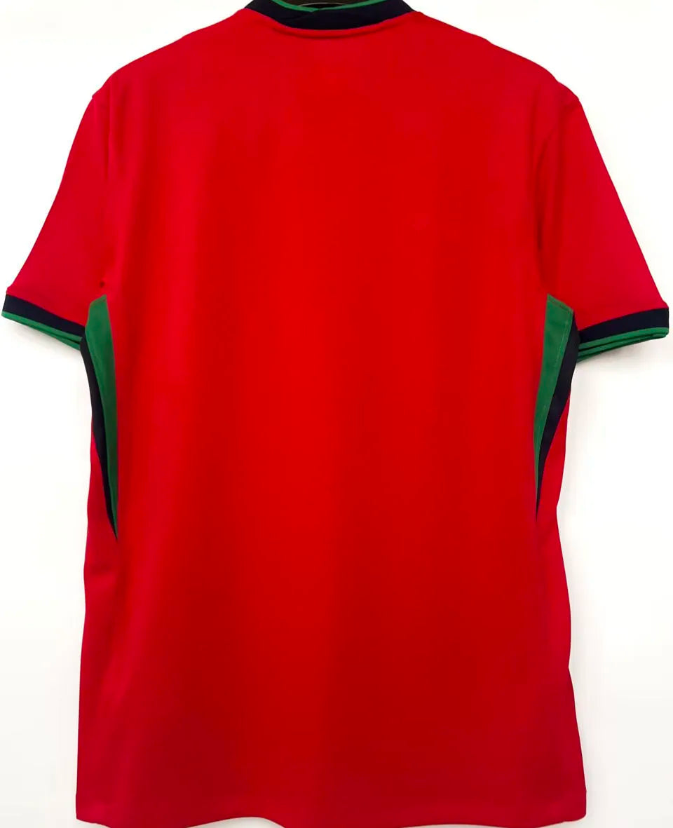 2024/25 Portugal 1:1 Quality Home Red Fans Soccer Jersey Back