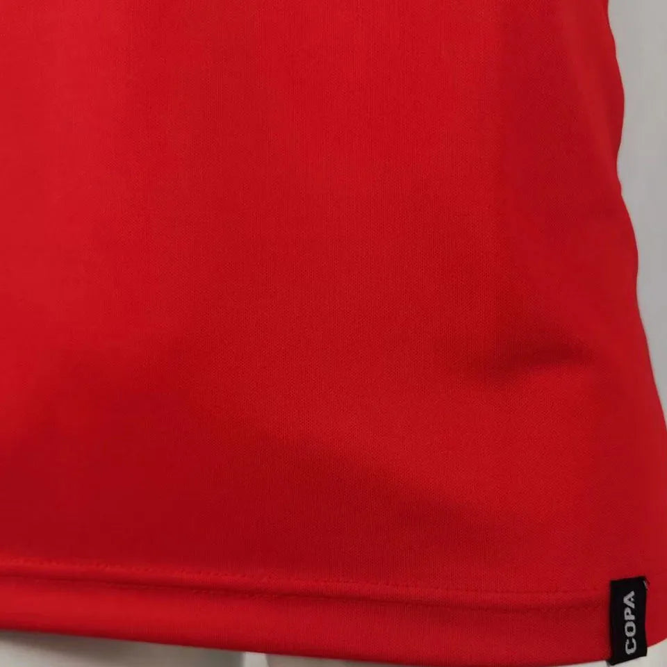 1972 Portugal Home Retro Soccer Jersey Detail 3