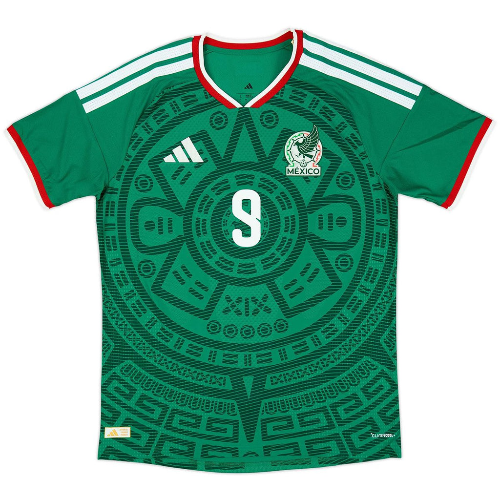 Raúl #9 Mexico Home Match Jersey Player Version World Cup 2026 Image 3