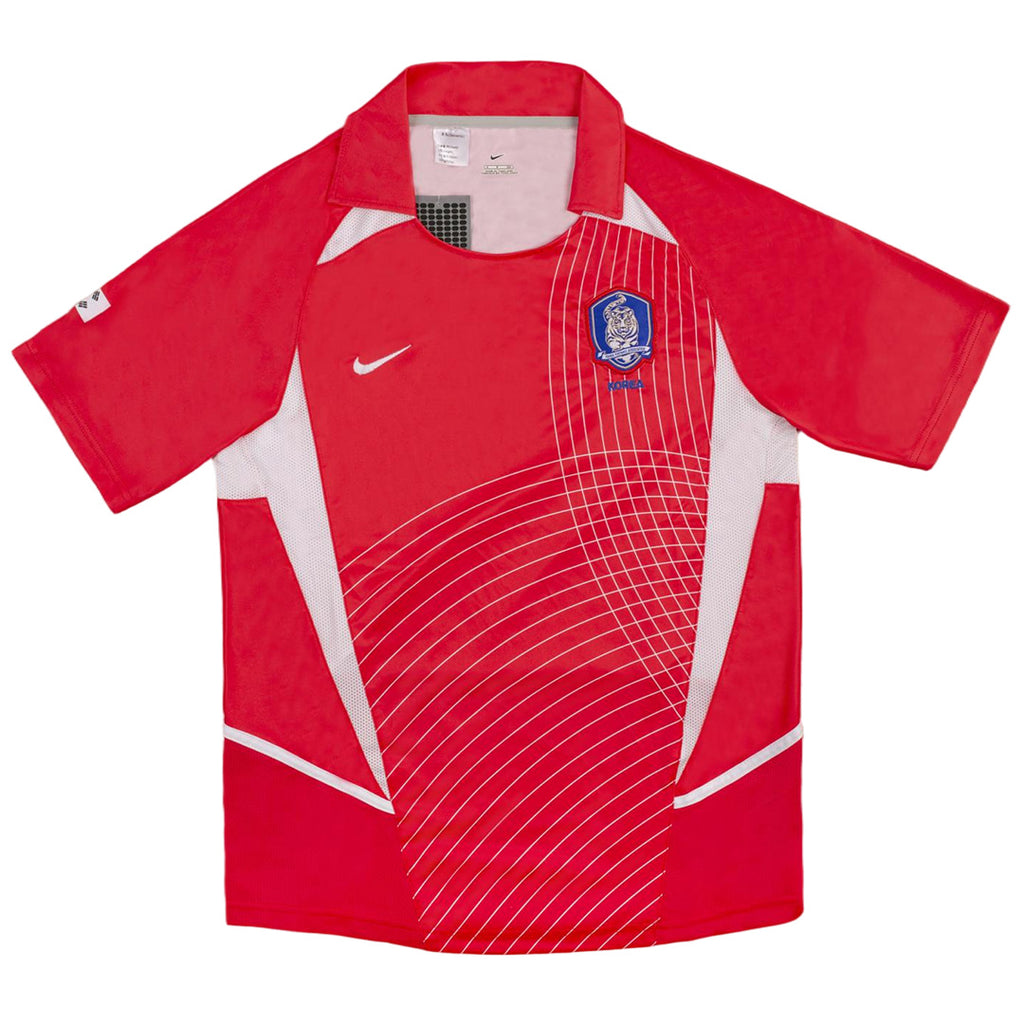 J H AHN #19 Retro South Korea Home Jersey 2002 Image 6