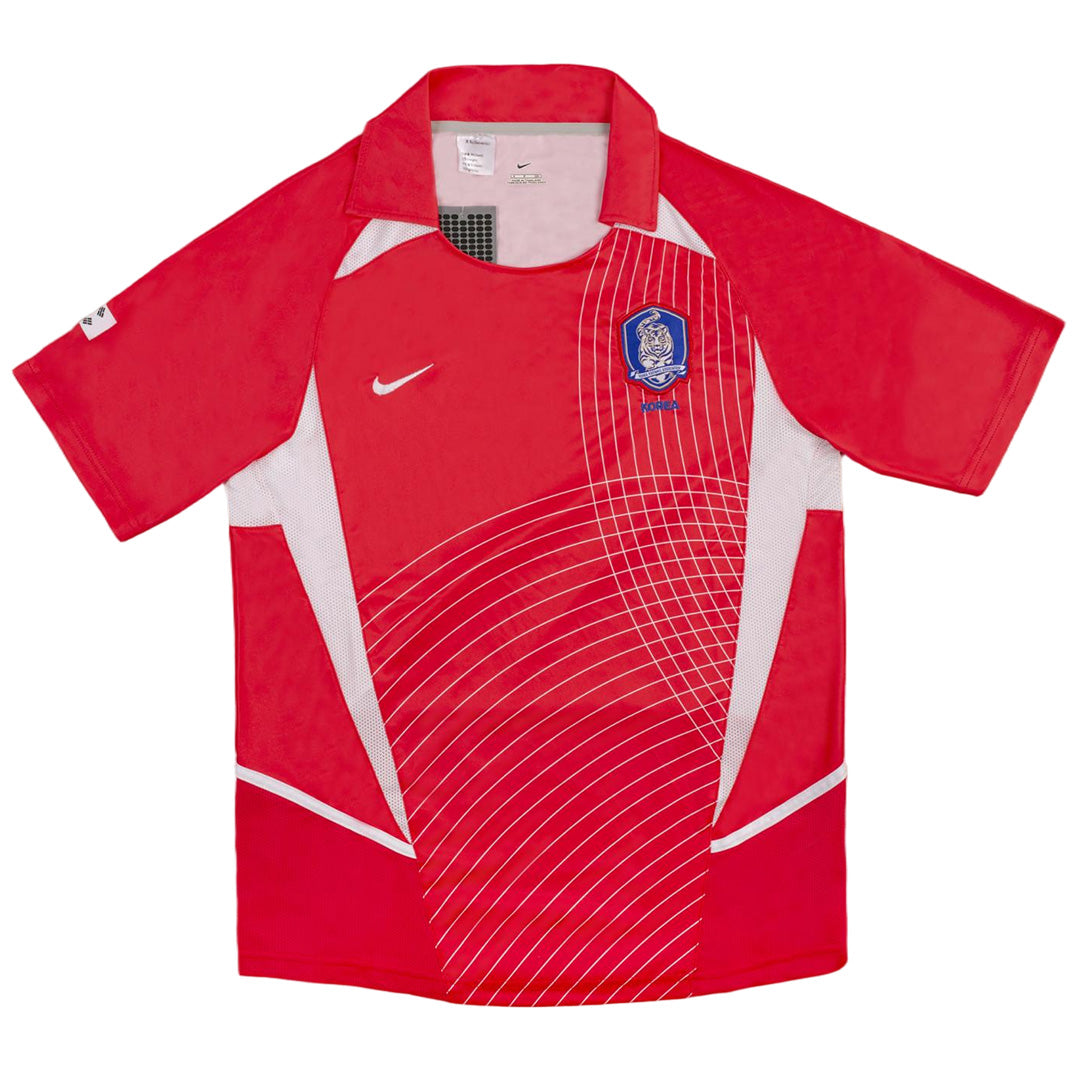 J H AHN #19 Retro South Korea Home Jersey 2002 Image 6