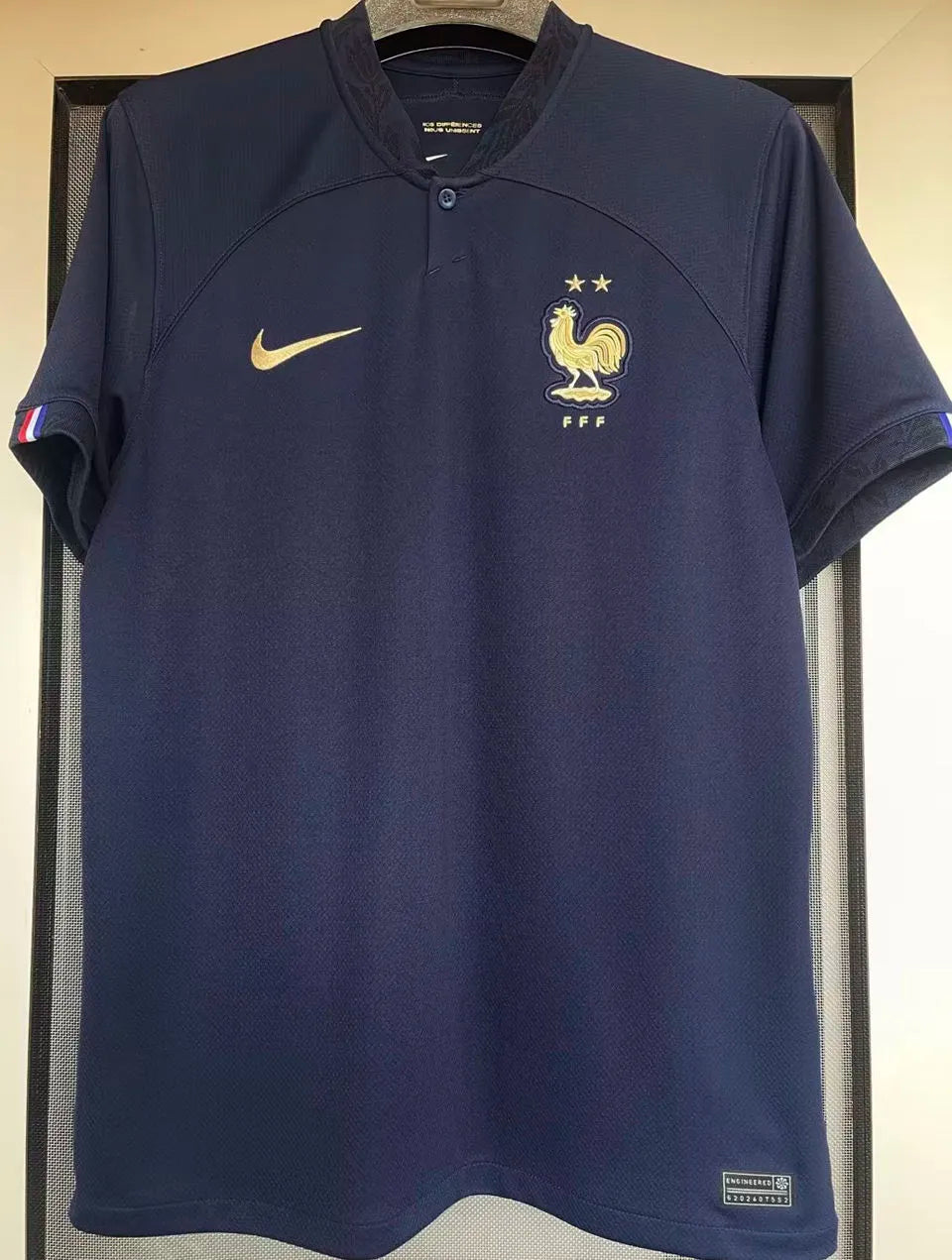 POGBA #6 France 1:1 Quality Home Fans Jersey 2022/23 ★★ Detail 4