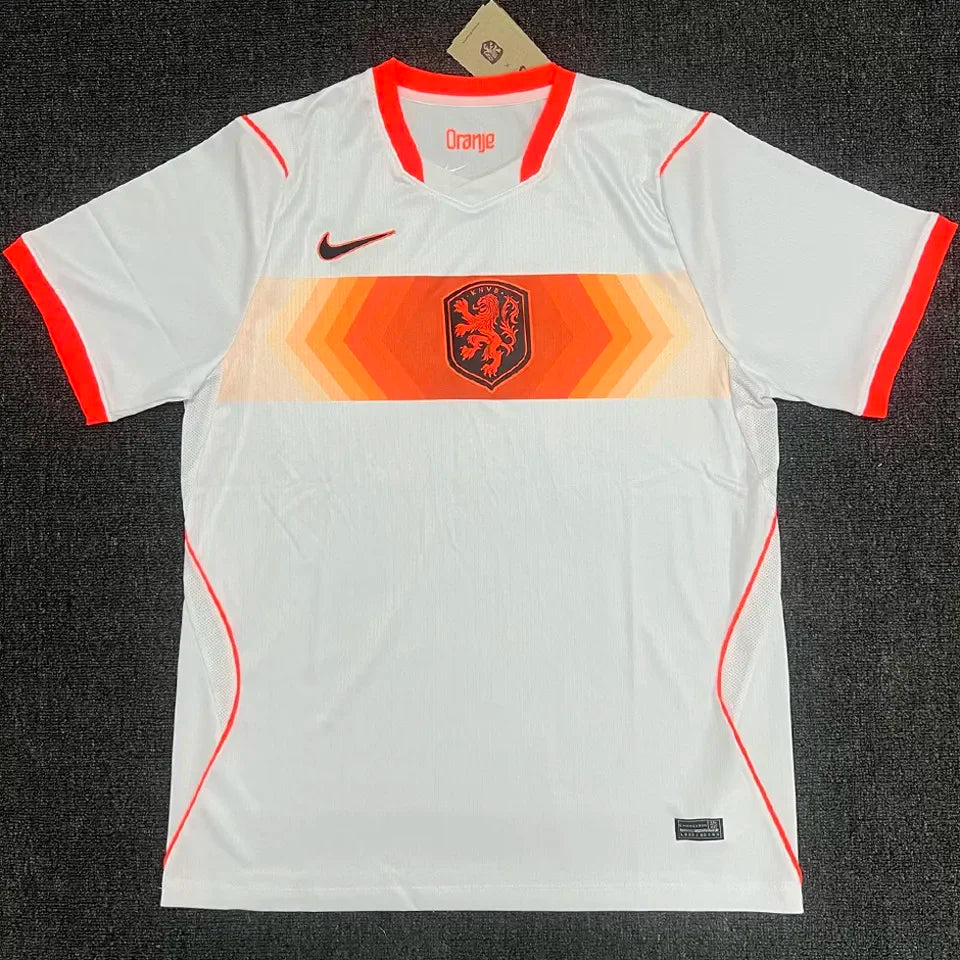 2026/27 NL Away White Fans Soccer Jersey Detail 1