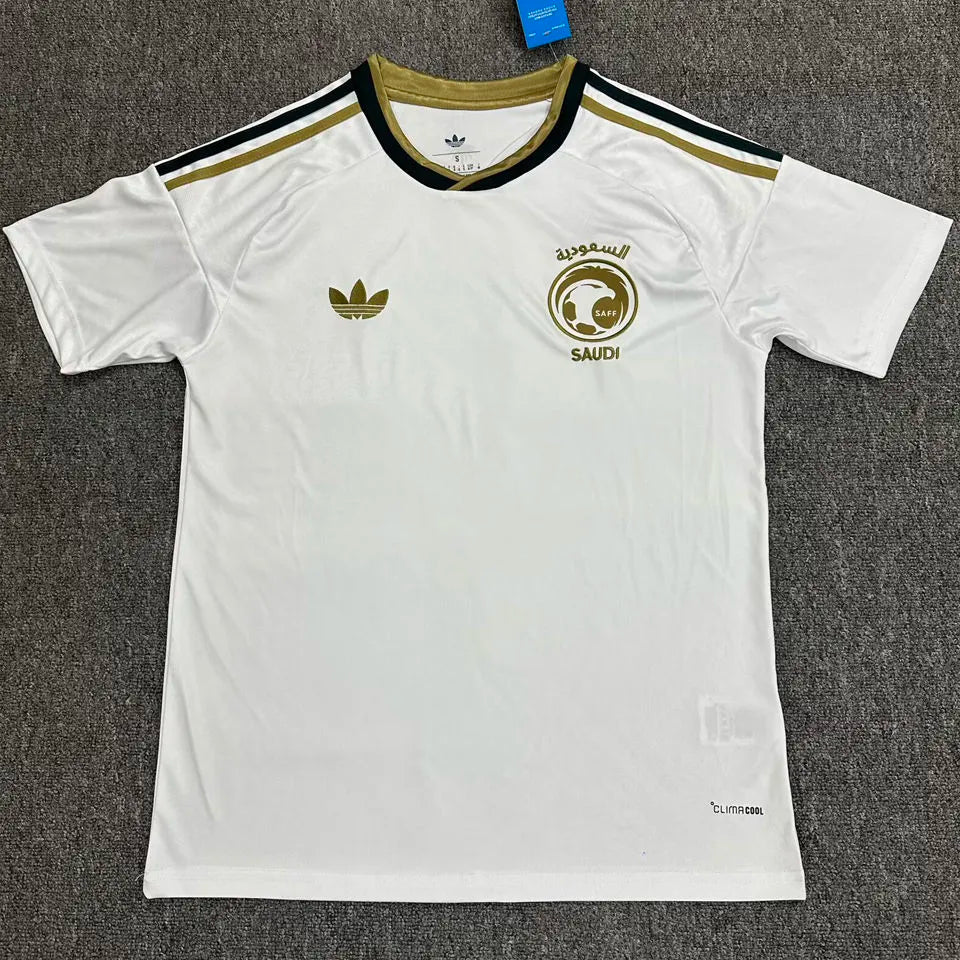 2024 Palestine White Fans Soccer Jersey Detail 3
