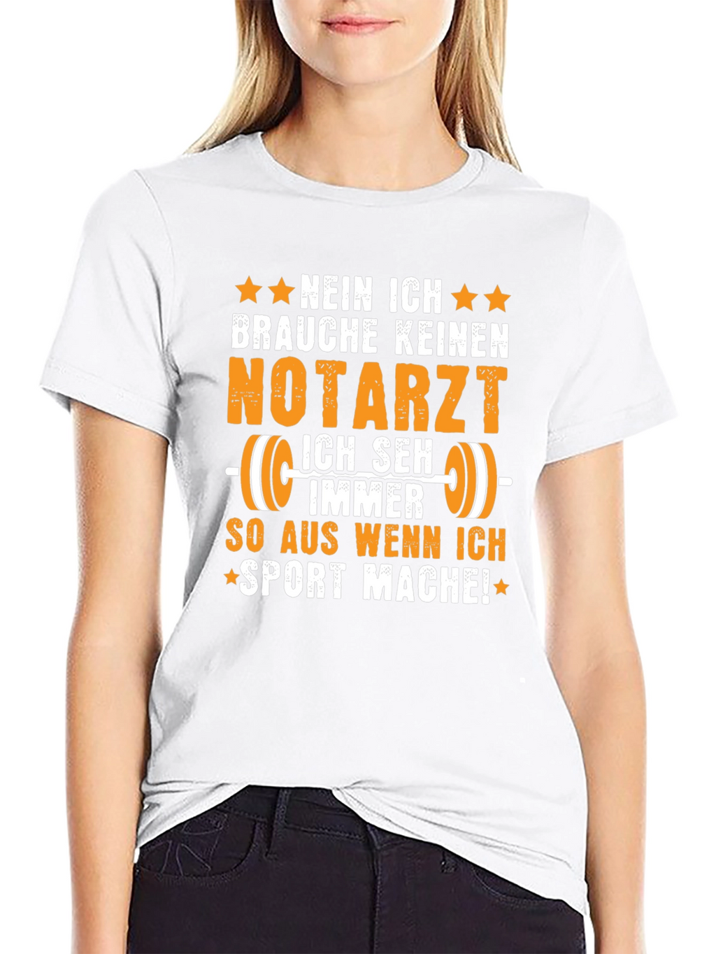 Funny Gym T-Shirt: I Dont Need a Doctor!