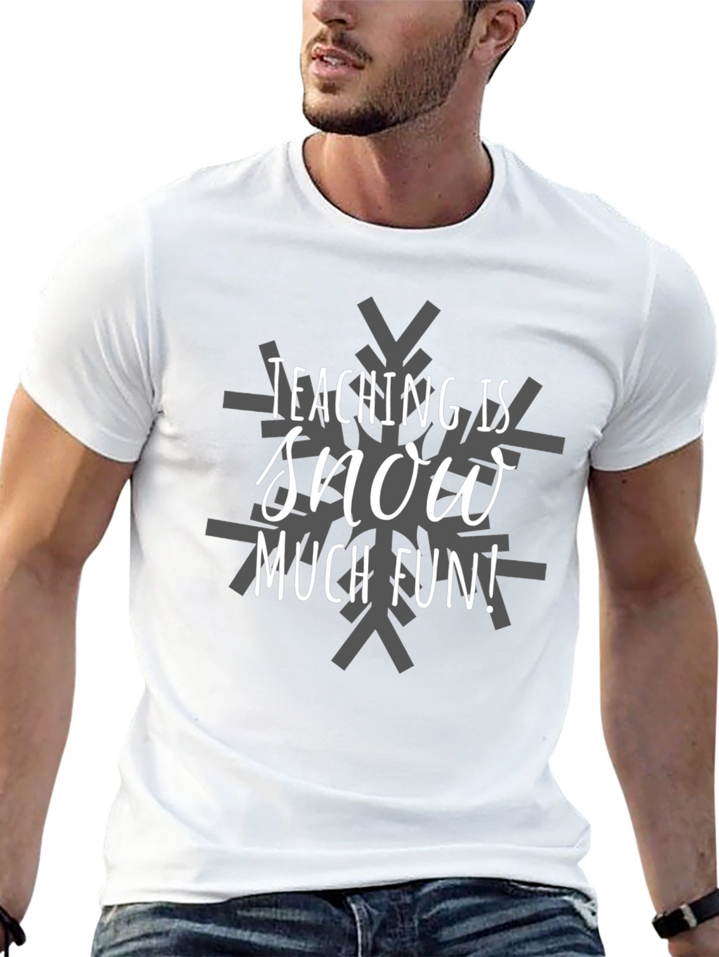 Teaching is Snow Much Fun Graphic Tee