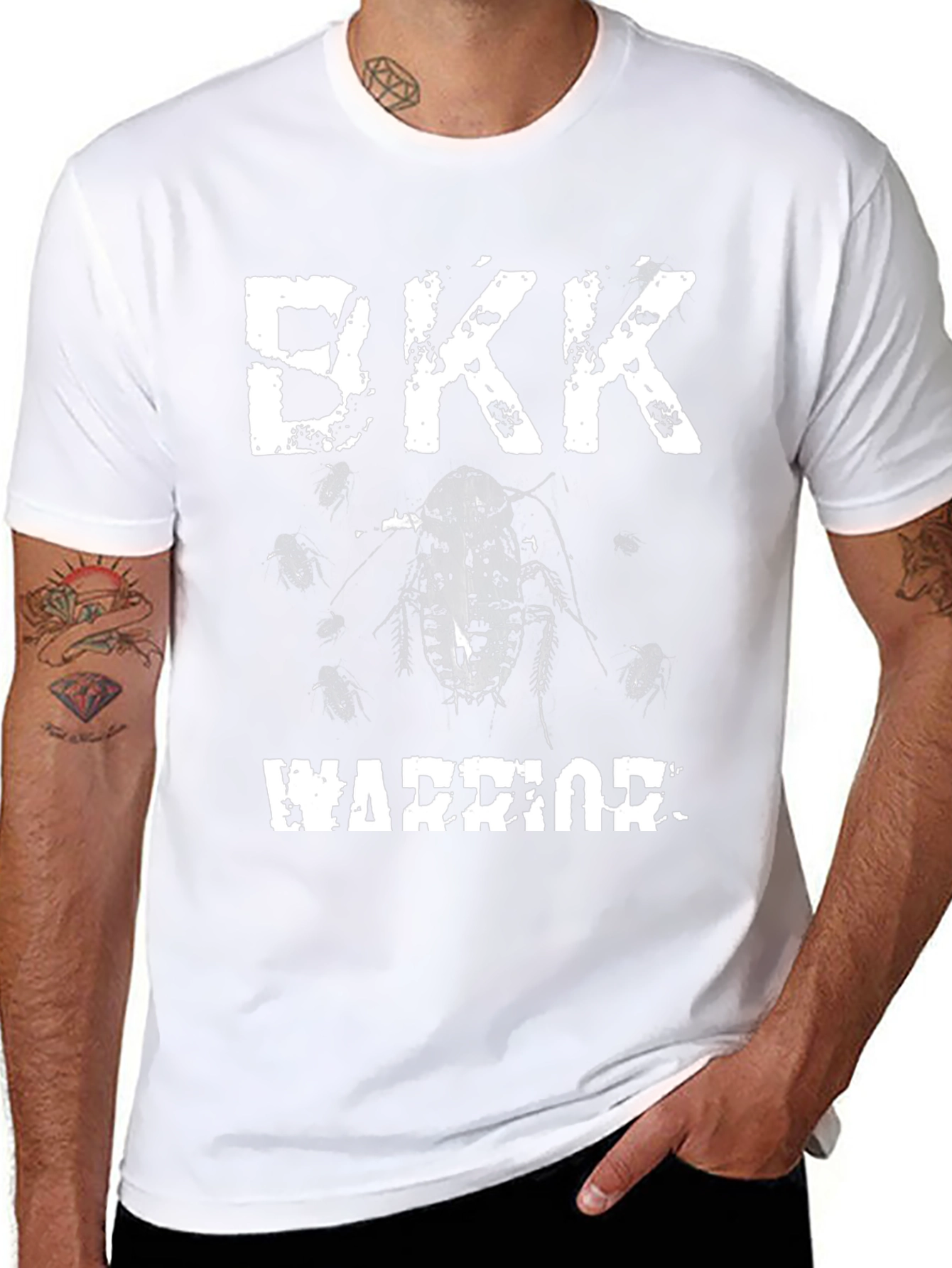 BKK Warrior Cockroach Graphic T-Shirt