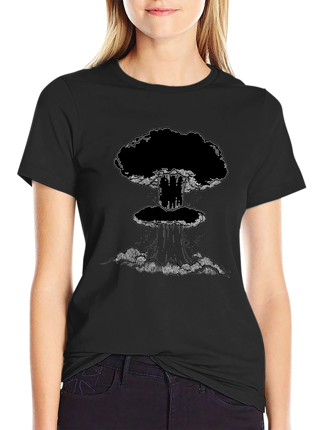 Atomic Blast Graphic Tee - Black