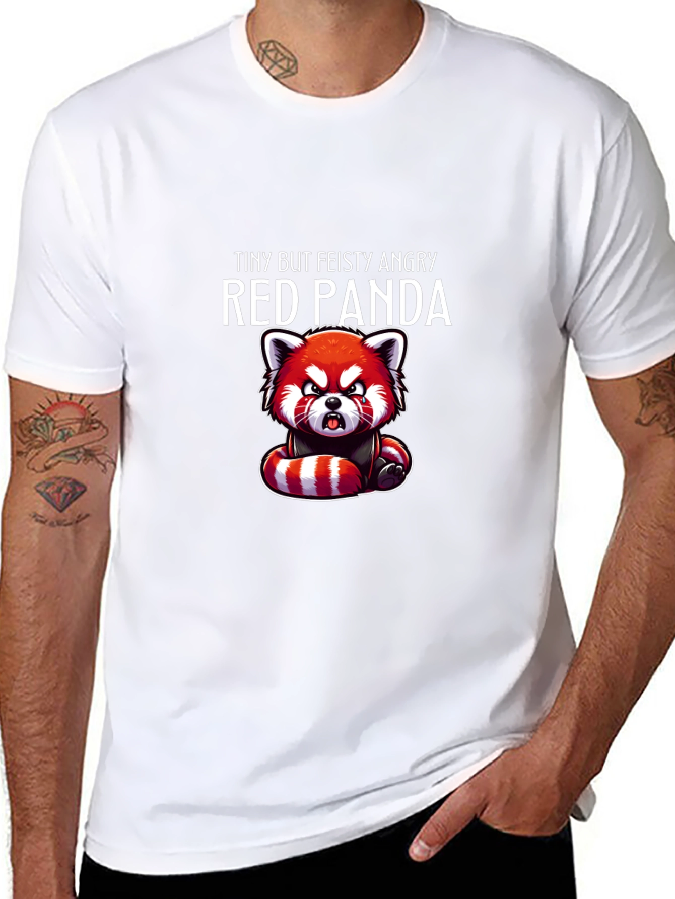 Tiny But Feisty Angry Red Panda T-Shirt