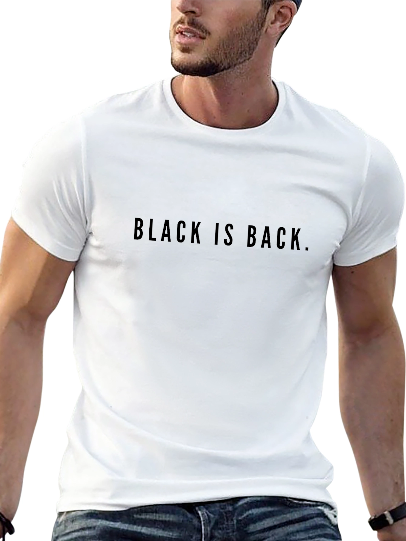 Black is Back - Unisex Crew Neck T-Shirt
