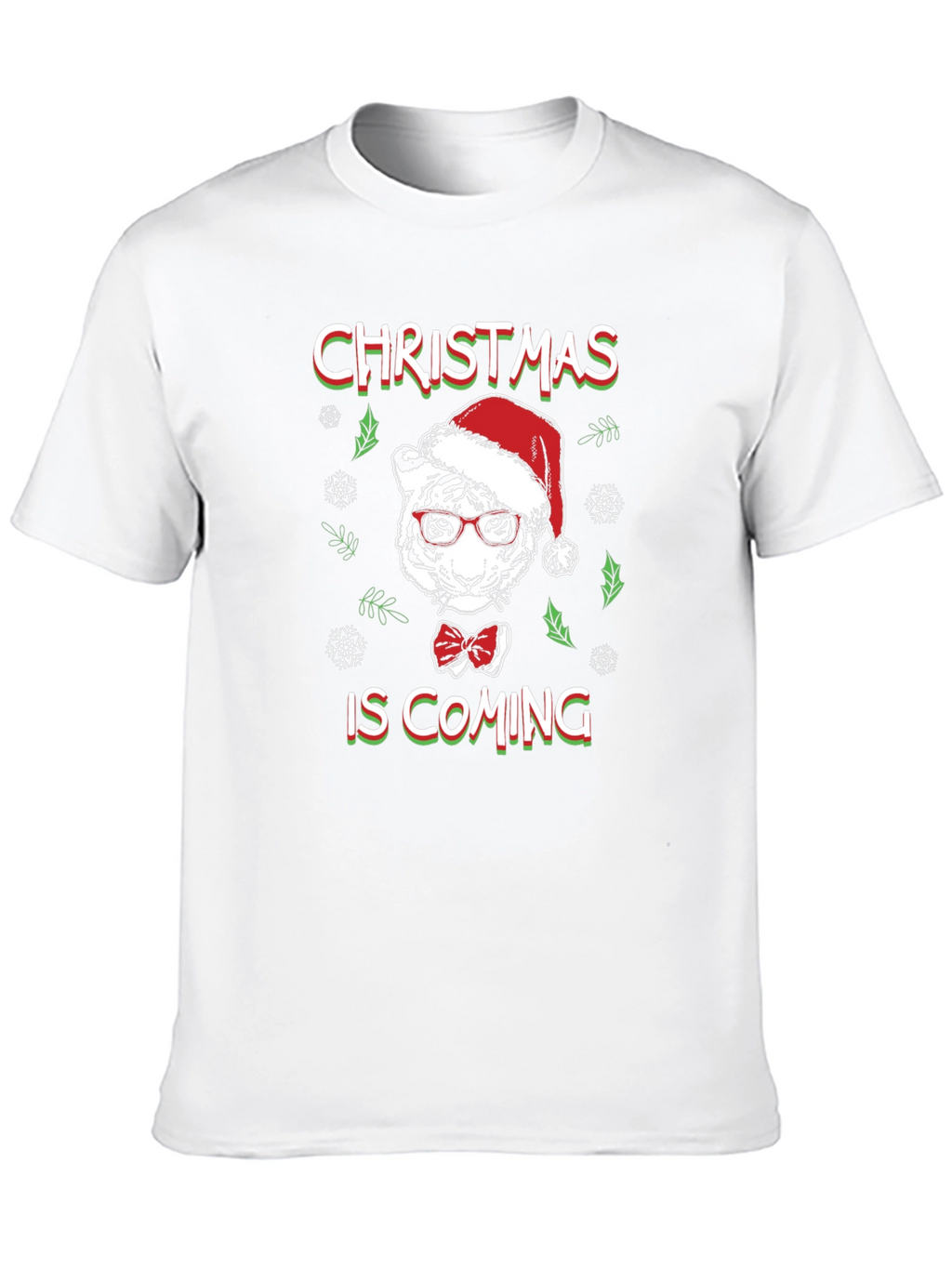 Christmas Tiger T-Shirt