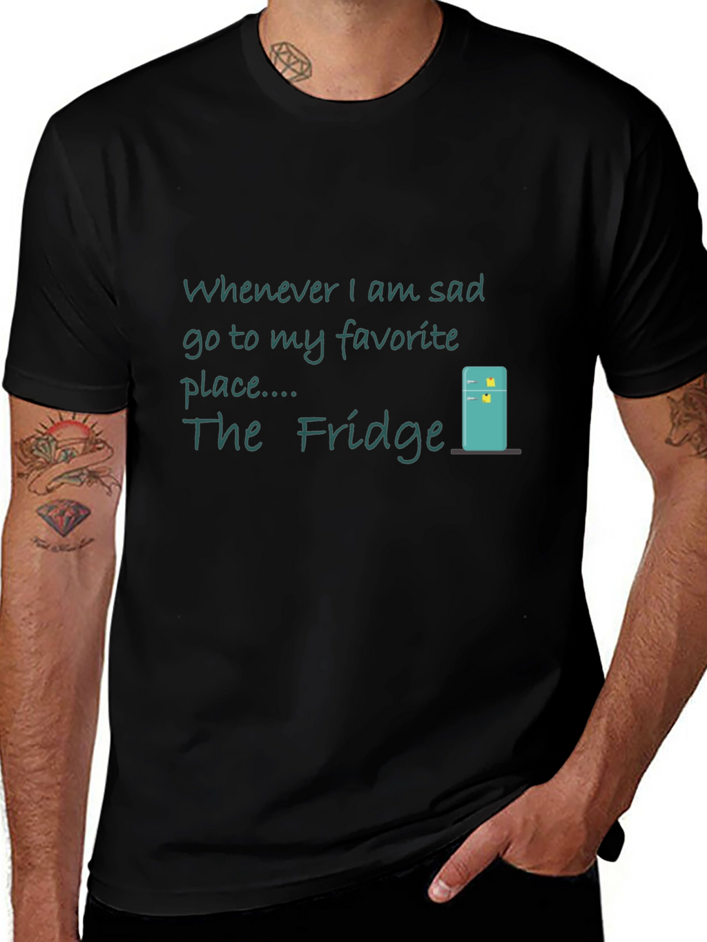 The Fridge T-Shirt - Whenever Im Sad Tee