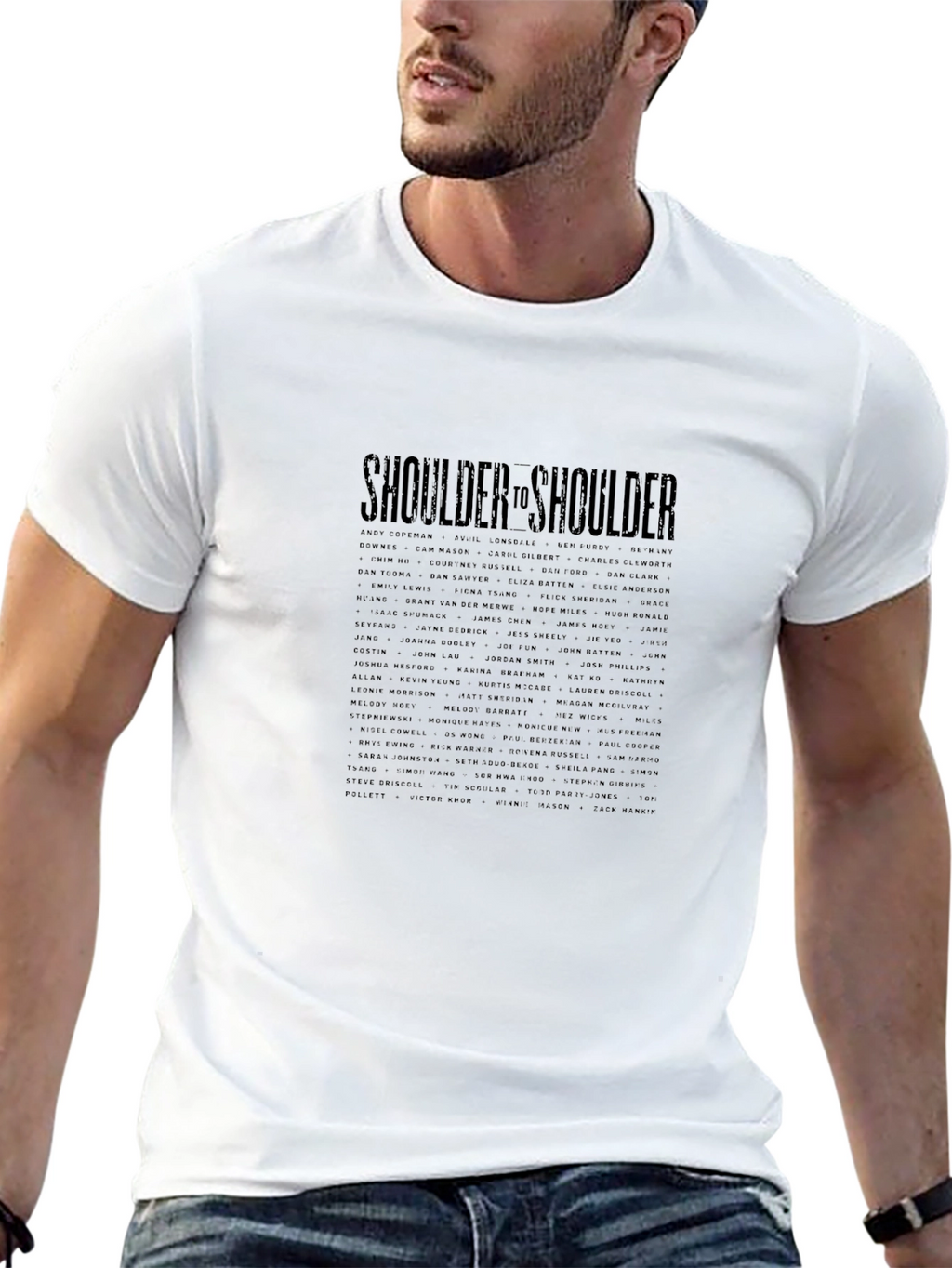 Shoulder to Shoulder Graphic Tee