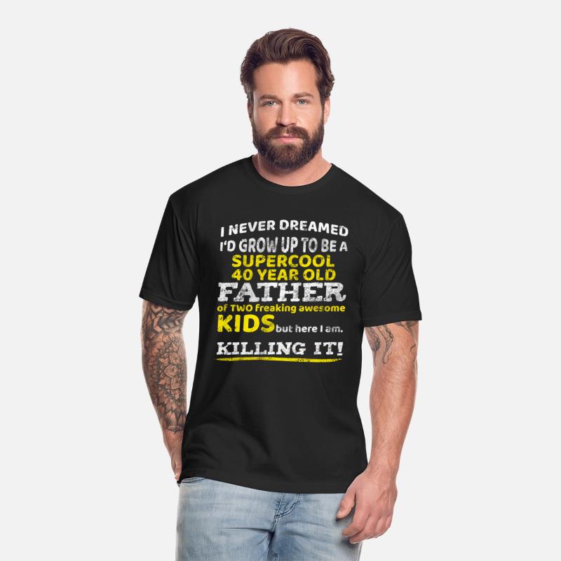 40 year old Dad T-Shirt Birthday Gift Forty